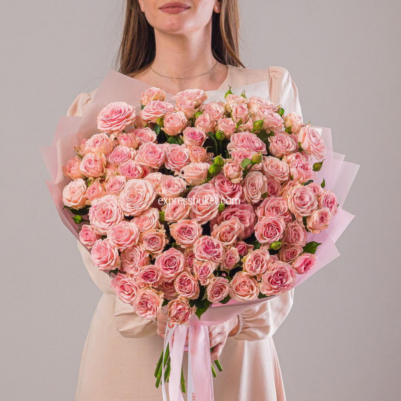 Букет 674 из 35 кустовых роз