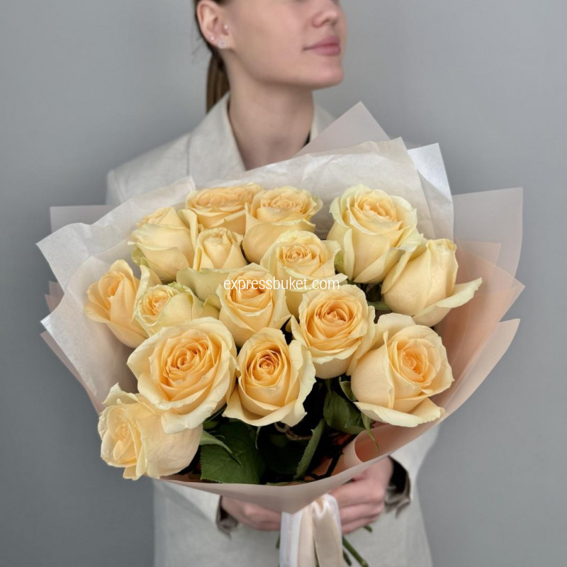 Букет 866 Розы 50см 15шт