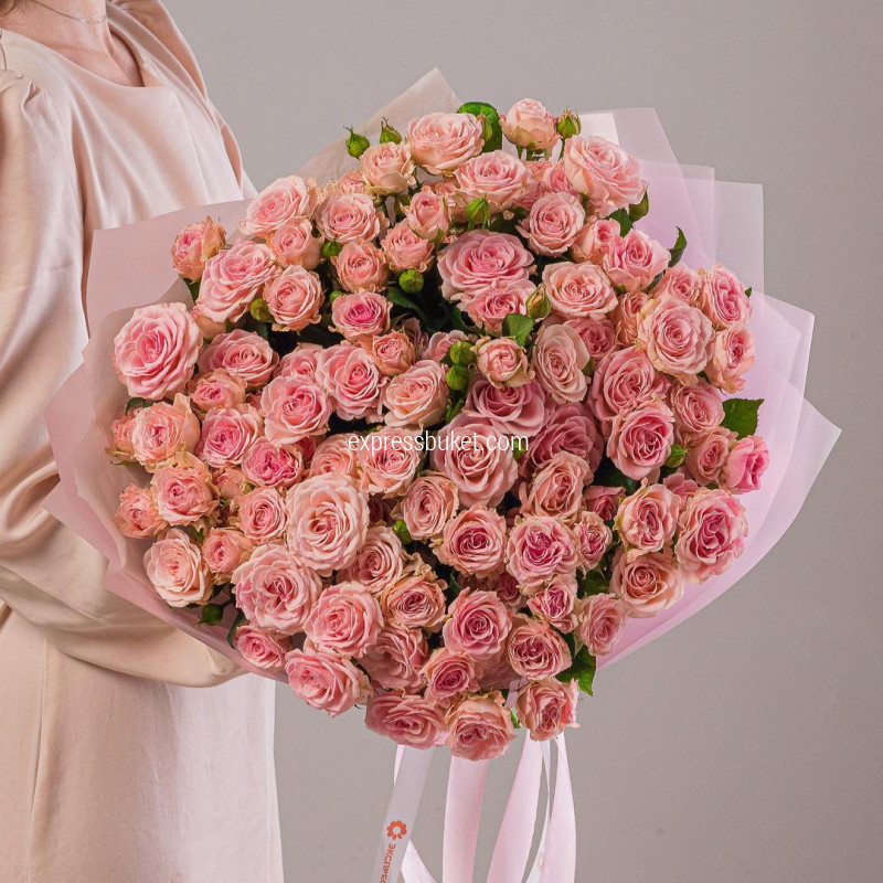 Букет 674 из 35 кустовых роз