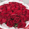 35 красных роз 50 см