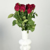 Роза 40см красная, 10 шт